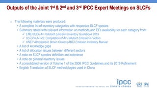 Slcf IPCC TFI work on Methodology Report on Short-lived Climate Forcers ...