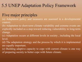 Methodological Framework for Assessing Vulnerability to Climate Change ...