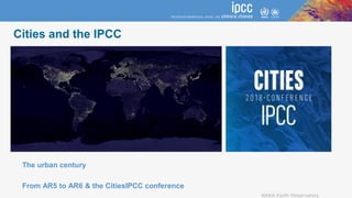 The road ahead for the IPCC Special Report on Climate Change and Cities ...