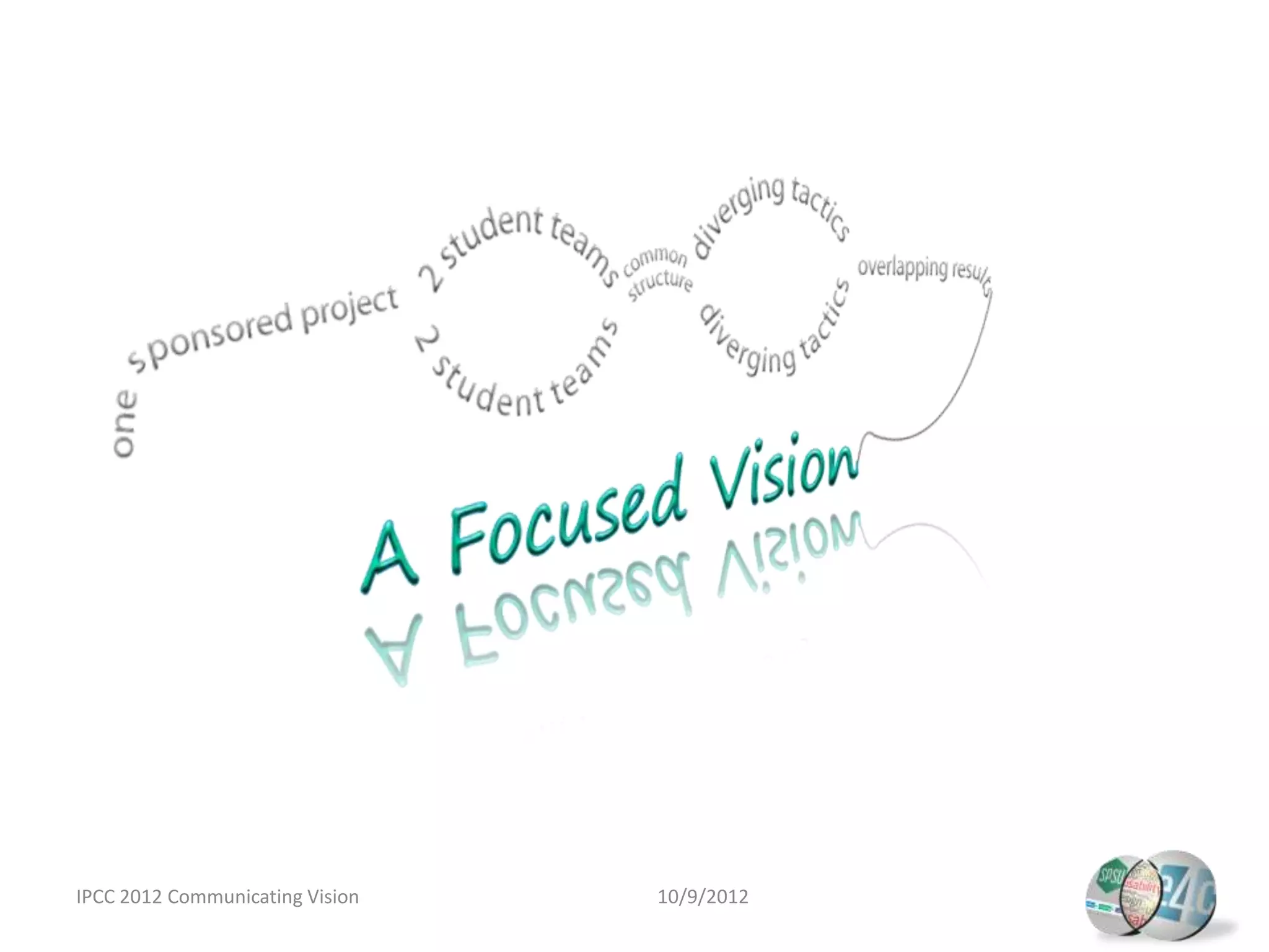 IPCC 2012 Communicating Vision   10/9/2012
 