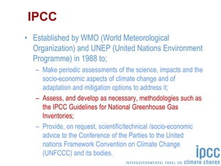 Greenhouse Gas Inventories -Scope and Purpose | PDF