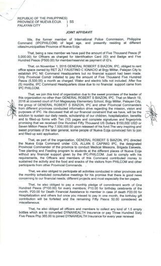 ROYAL INTERNATIONAL COURT OF JUSTICE 