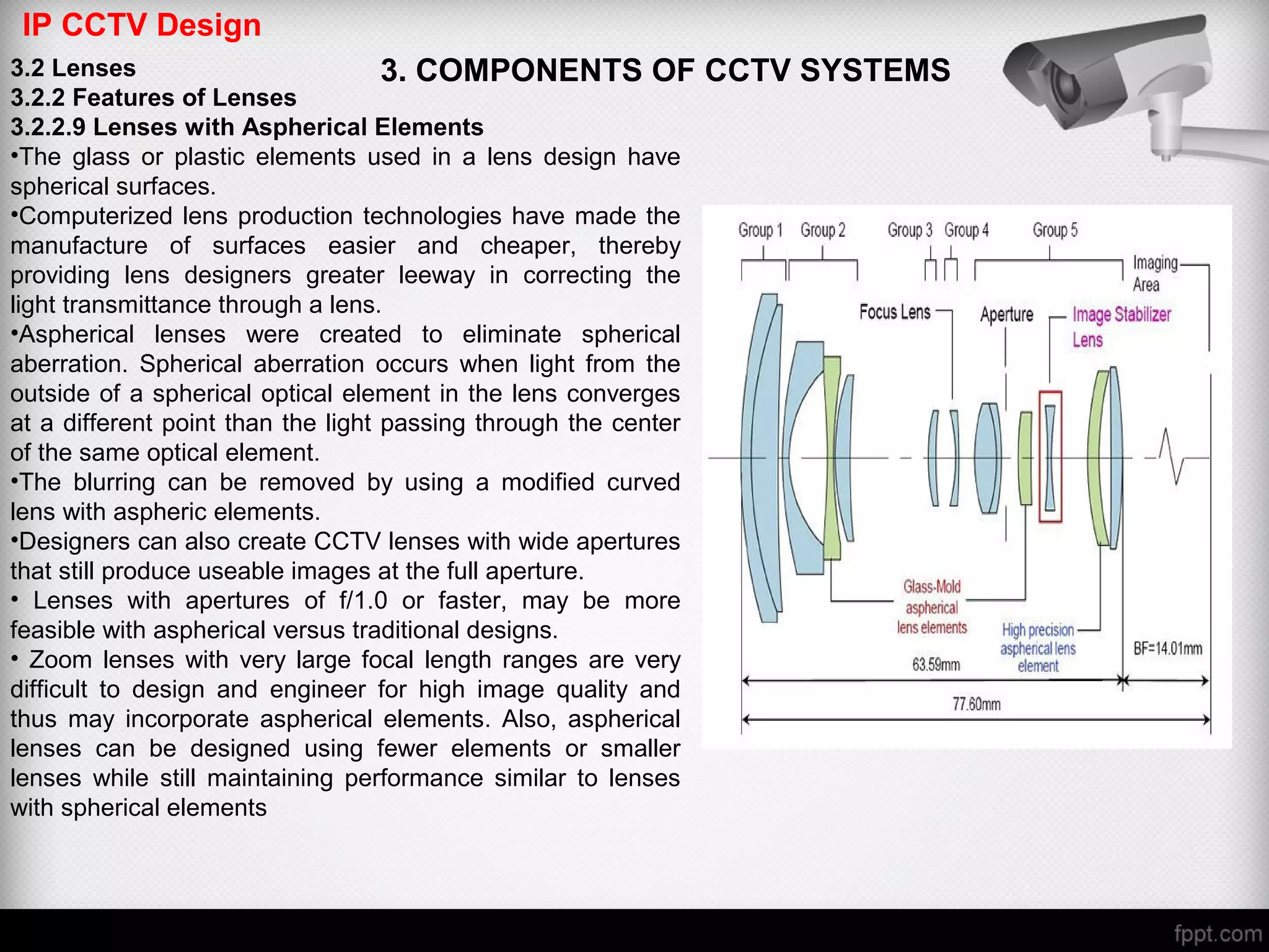 Ip cctv design full course by eng nader elmansi | PPT