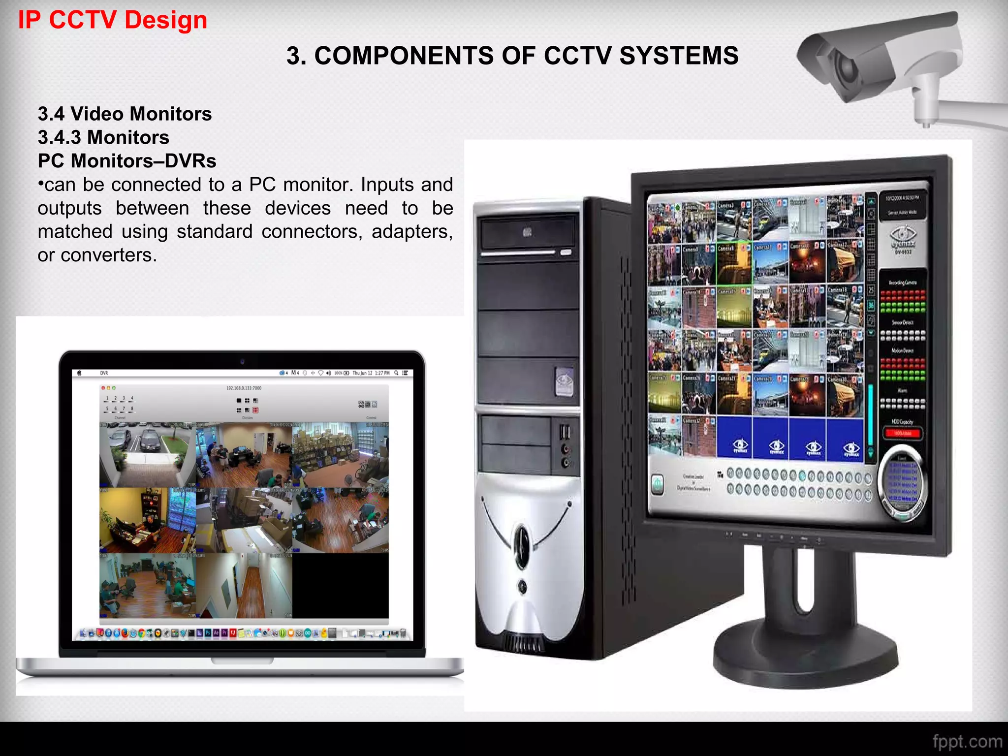 Ip cctv design full course by eng nader elmansi | PPT