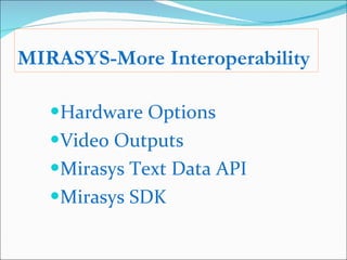 Siraview Ip Cctv Presentation | PPT