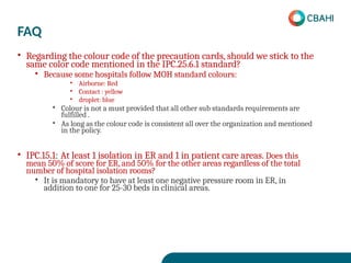 Infection Prevention and control Essintials | PPTX