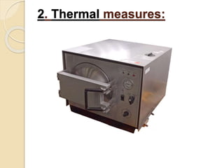 2. Thermal measures:
 