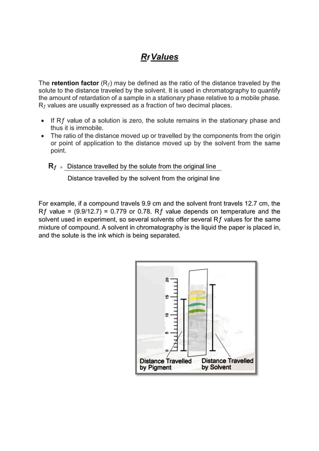 paper chromatography project class 12 | PDF | Chemistry | Science