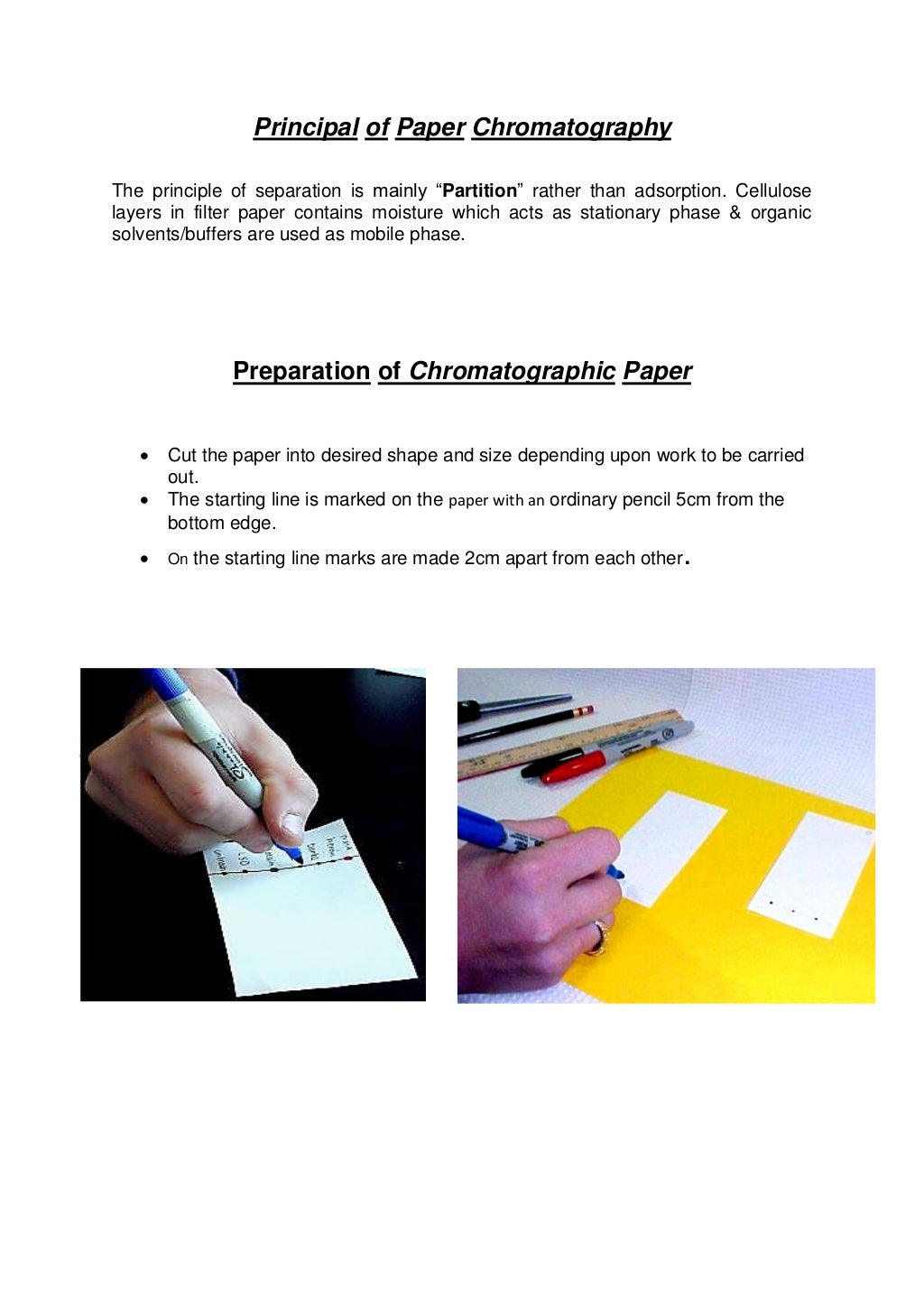 paper chromatography project class 12