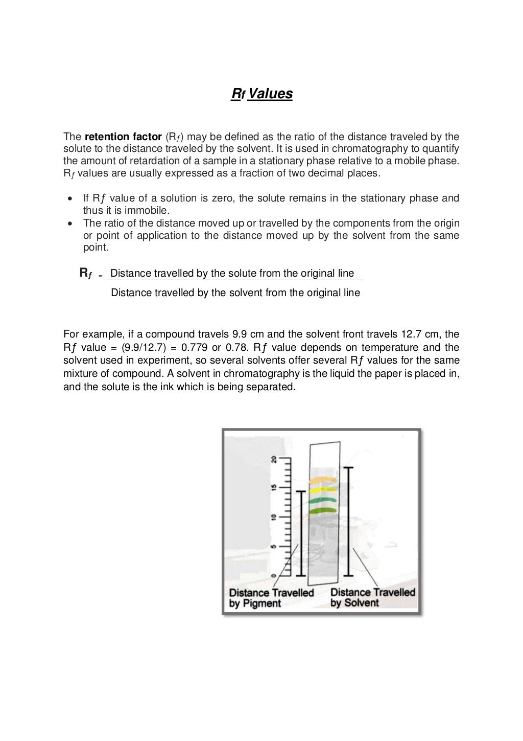 paper chromatography project class 12