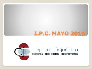 I.P.C. MAYO 2019
 