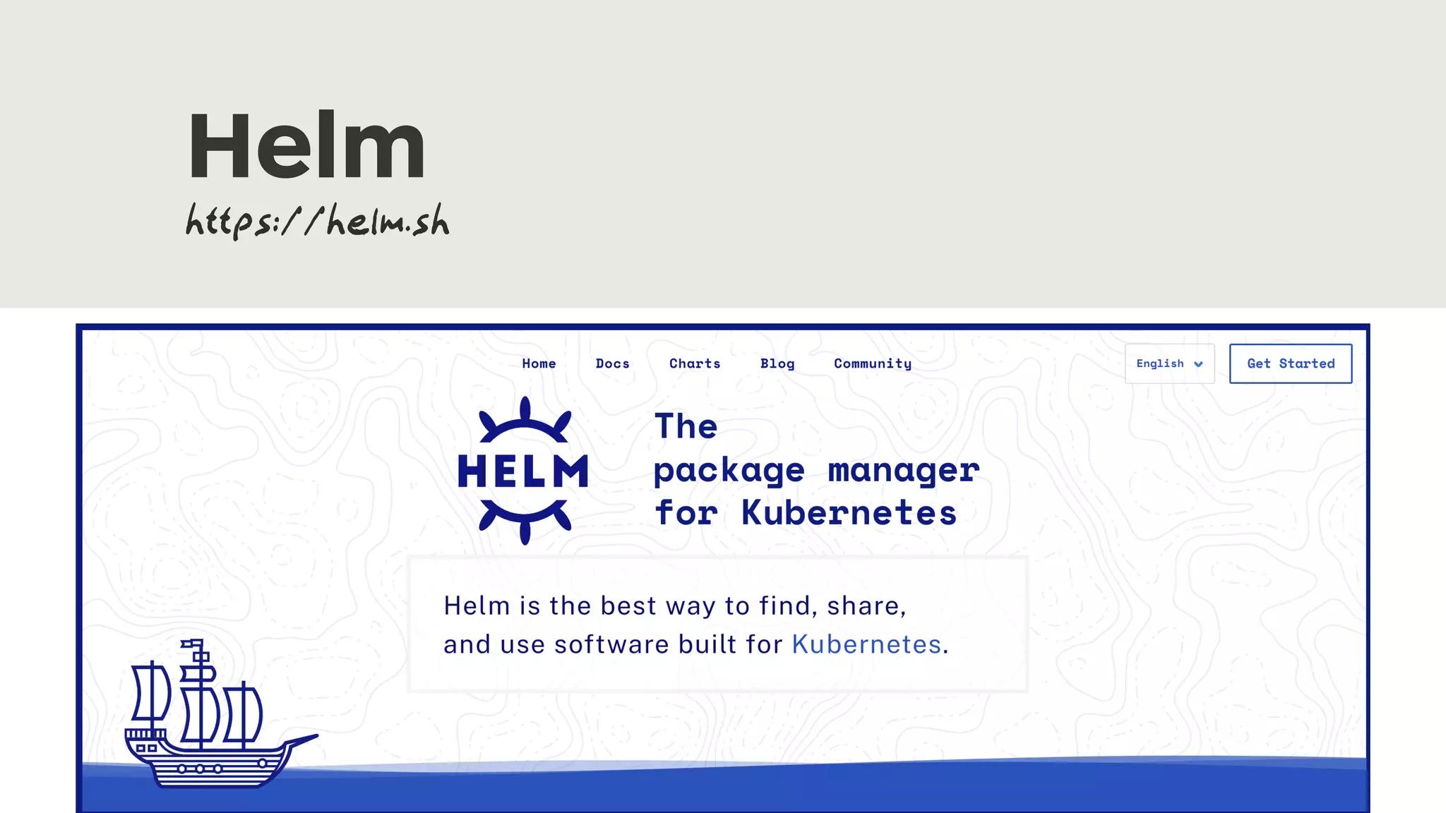 Helm https://helm.sh 