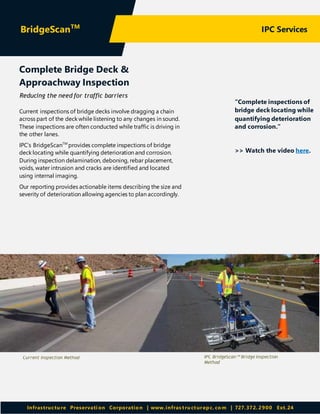 Bridge inspection with non-destructive testing and robotic engineering ...