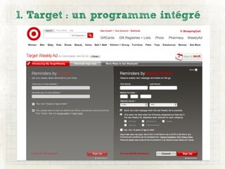 1. Target : un programme intégré
 