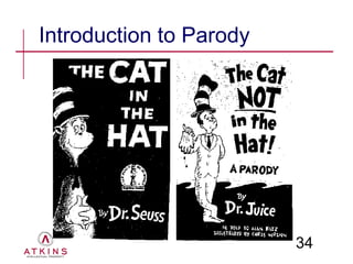 Introduction to Parody




                         34
 