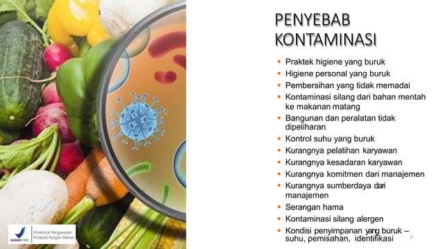 Cara Pengolahan Pangan Olahan yang Baik BPPOM | PPTX