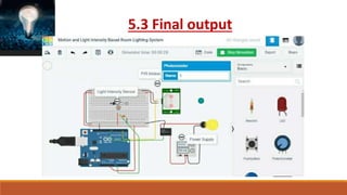 automatic room lightening system | PPTX