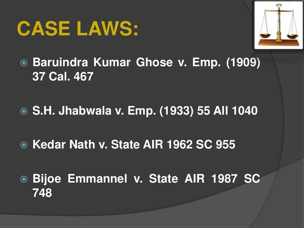 Offences against the State under Indian Penal Code