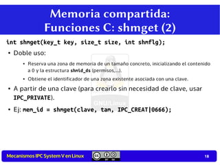 Mecanismos IPC system V en Linux | PDF