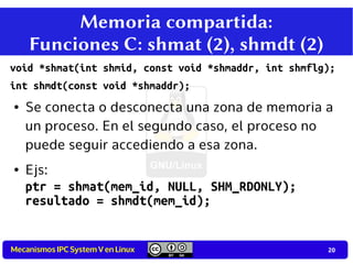 Mecanismos IPC system V en Linux | PDF