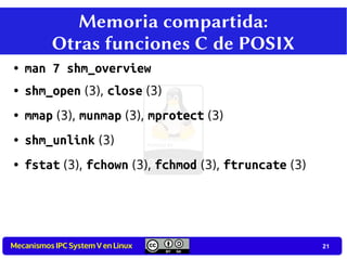 Mecanismos IPC system V en Linux | PDF