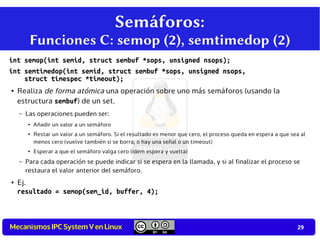 Mecanismos IPC system V en Linux | PDF