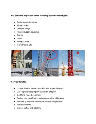 Wire Rope Inspection Drawing Wire rope inspection | DOCX