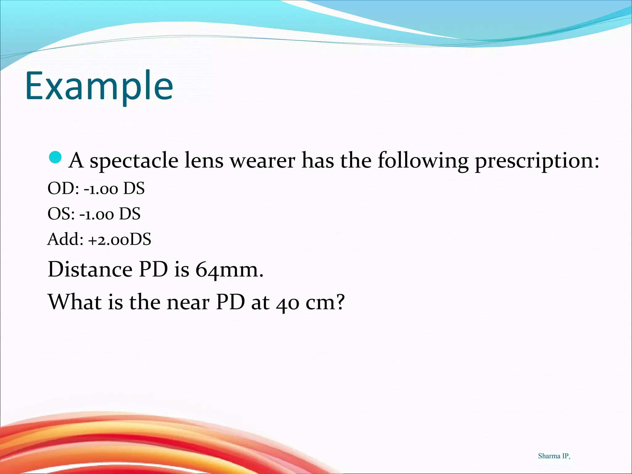 Measuring interpupillary distance | PPT