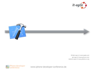 XCode-Logo (c) www.apple.com
      git-Logo (c) www.git-scm.com
Jenkins-Logo (c) www.jenkins-ci.org
 