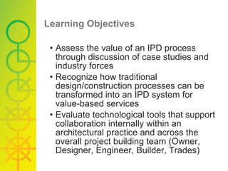 Ipd Convention 2009 Lessons Learned Presentation Final | PPT