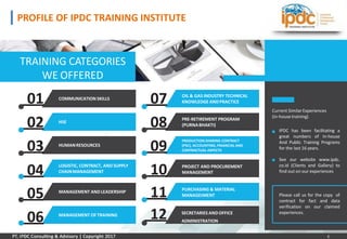 IPDC TRAINING - Effective Communication Skills