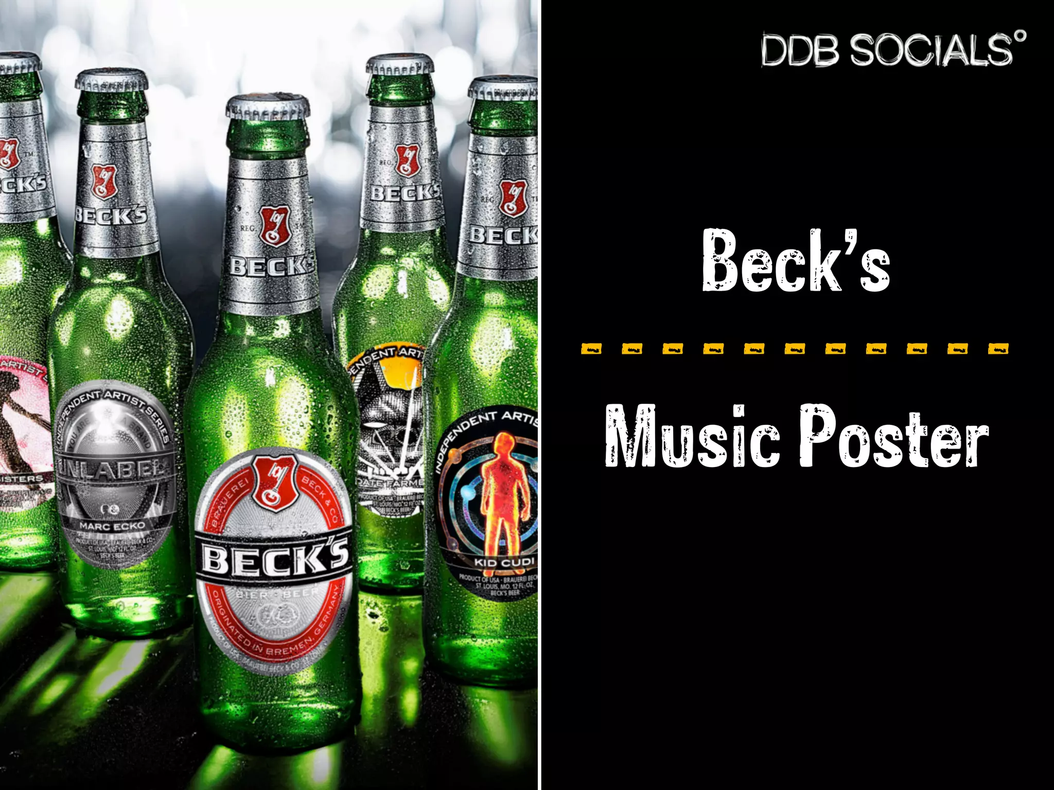 Beck’s 
- - - - - - - - - - - 
Music Poster 
 