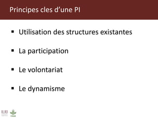 Mise en place des Plateformes d’Innovation de la chaine des valeurs des ruminants domestiques au Mali