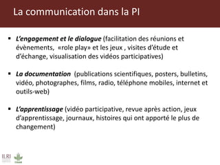 Mise en place des Plateformes d’Innovation de la chaine des valeurs des ruminants domestiques au Mali