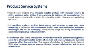 Product/service Process Integrated Product Development: Product-Service Systems for Sustainable ...