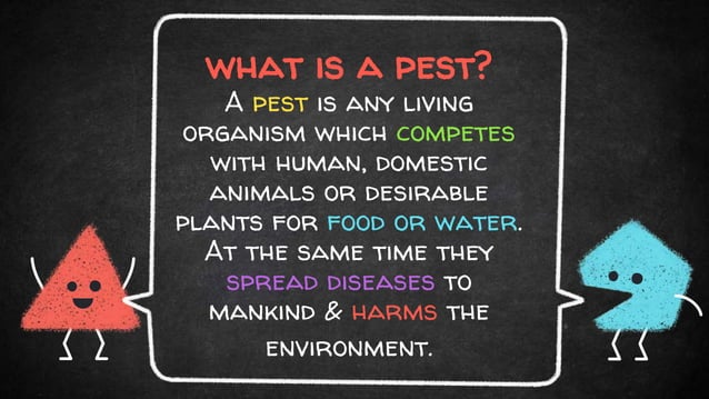 Mechanical, physical and legislative Methods of pest control