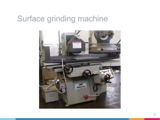 Surface grinding machine
37
 