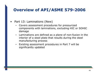 Api 579 Process Ipea api579 | PPT