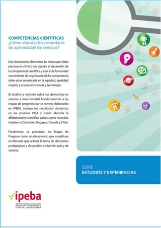 Ipeba estándares ciencias naturales