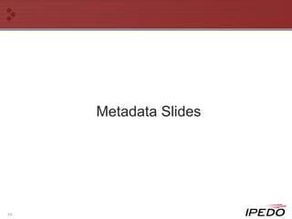 Metadata Slides 