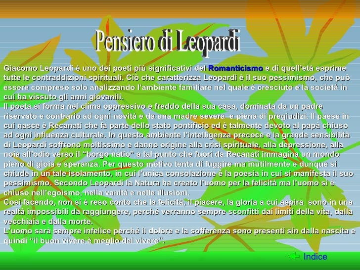 L Infinito Leopardi Figure Retoriche