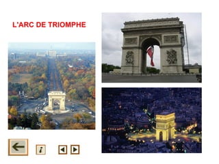 L'ARC DE TRIOMPHE
 