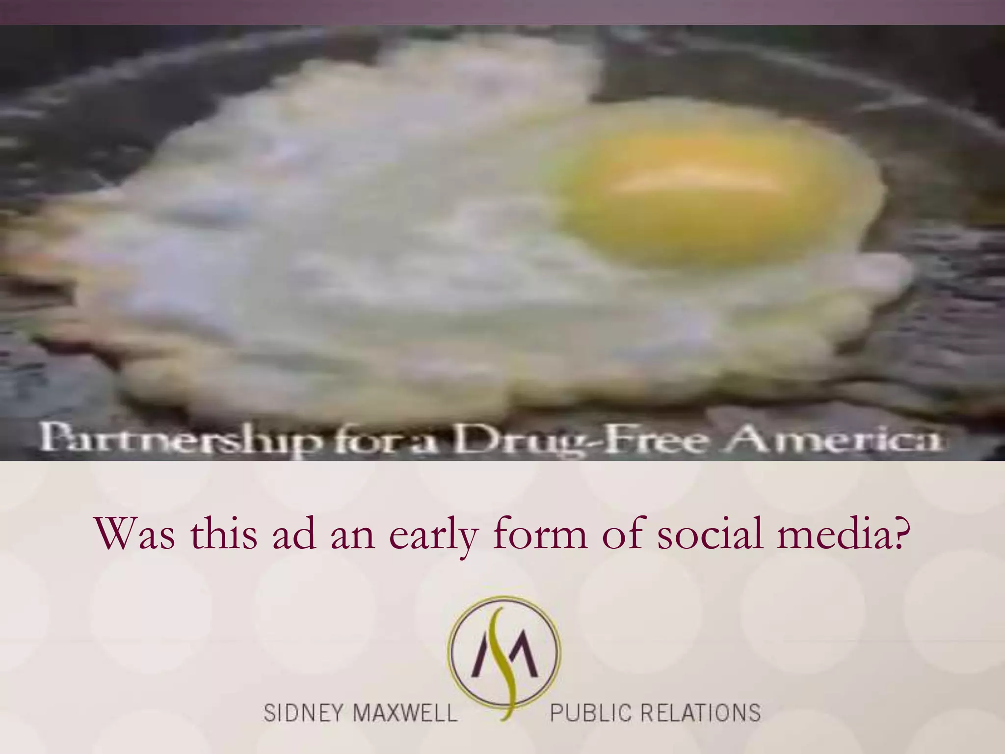 Was this ad an early form of social media?
 