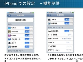 Iphone企業導入時に必要な対策