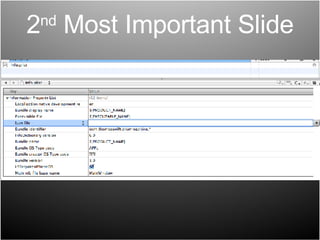 2 nd  Most Important Slide 