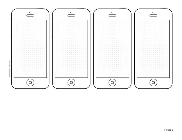 Iphone 5 Design Template Iphone 5 Design Template