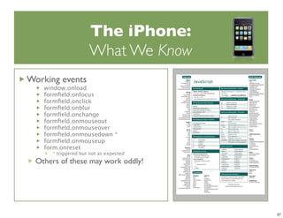 iPhone Dev Camp Keynote