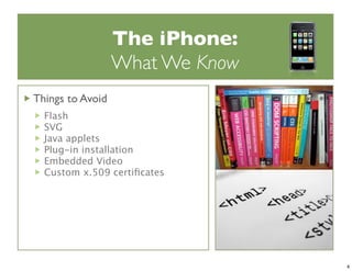 iPhone Dev Camp Keynote