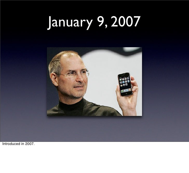 Iphone Stages Of Development : History of the iPhone – KQWEX