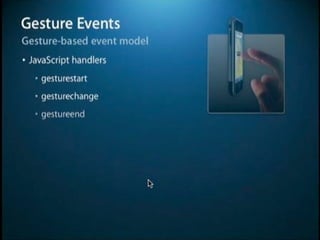 iPhone  SDK  WebDev Features
